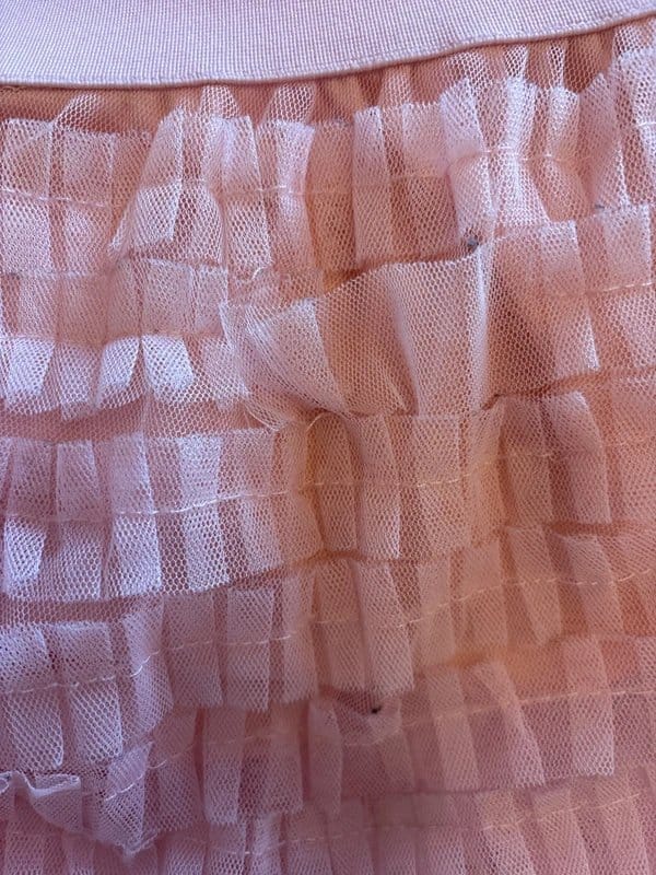 ASOS Tulle ballerina statement wedding mesh tiered maxi pink skirt 12-14 same day post - 1