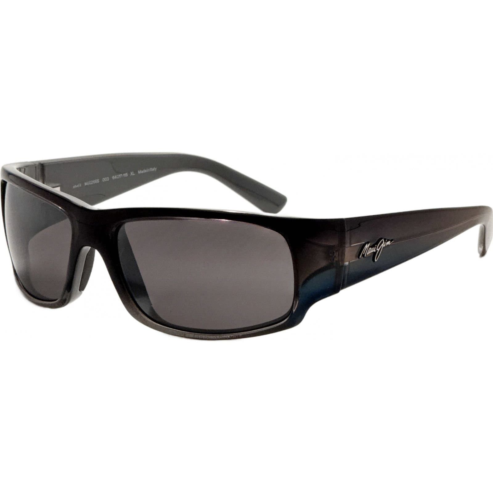 Maui Jim Maui Jim Men's MJ0266S-003 World Cup Square/Rectangle Sunglasses in Black