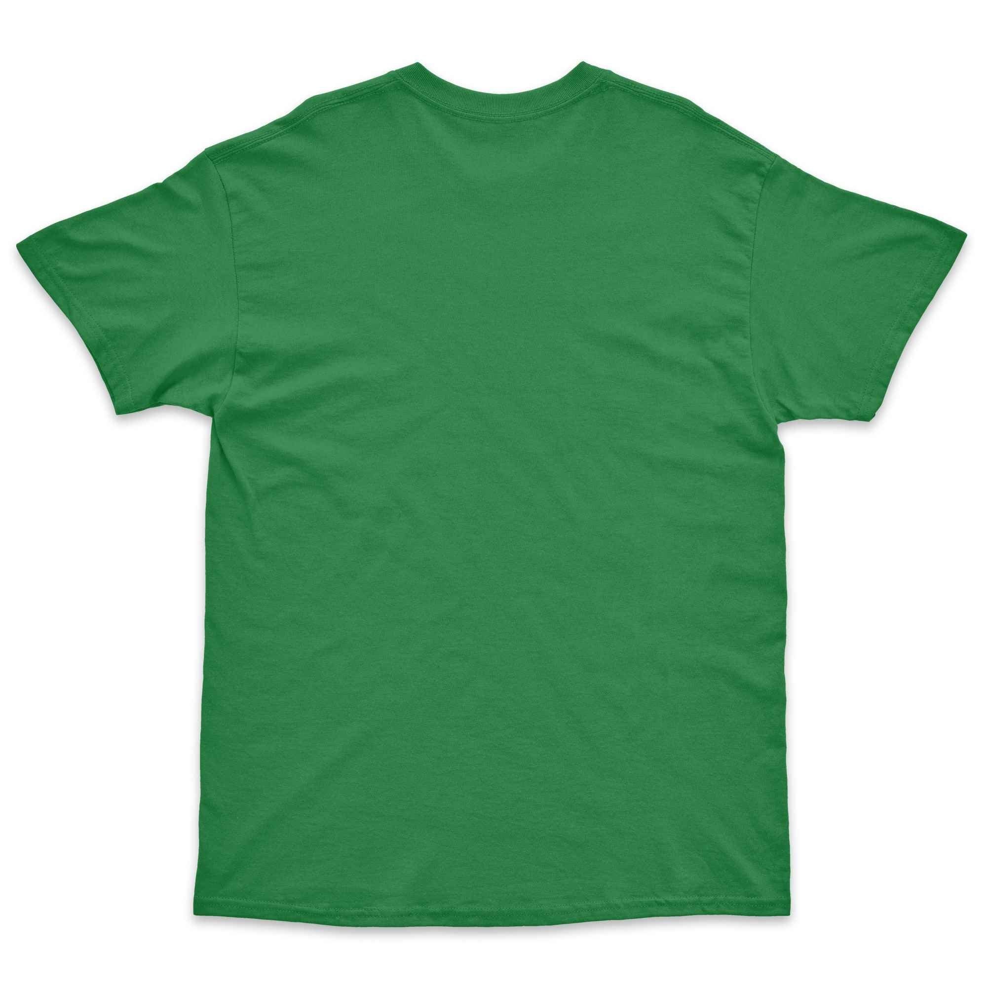 Bad Zebedee Bad Zebedee Men's Retro Lines Paddle Board T-Shirt in Green - 3
