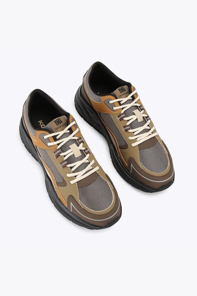 KG Kurt Geiger KG Kurt Geiger Men's 'Lloyd' Trainers in Brown - 2