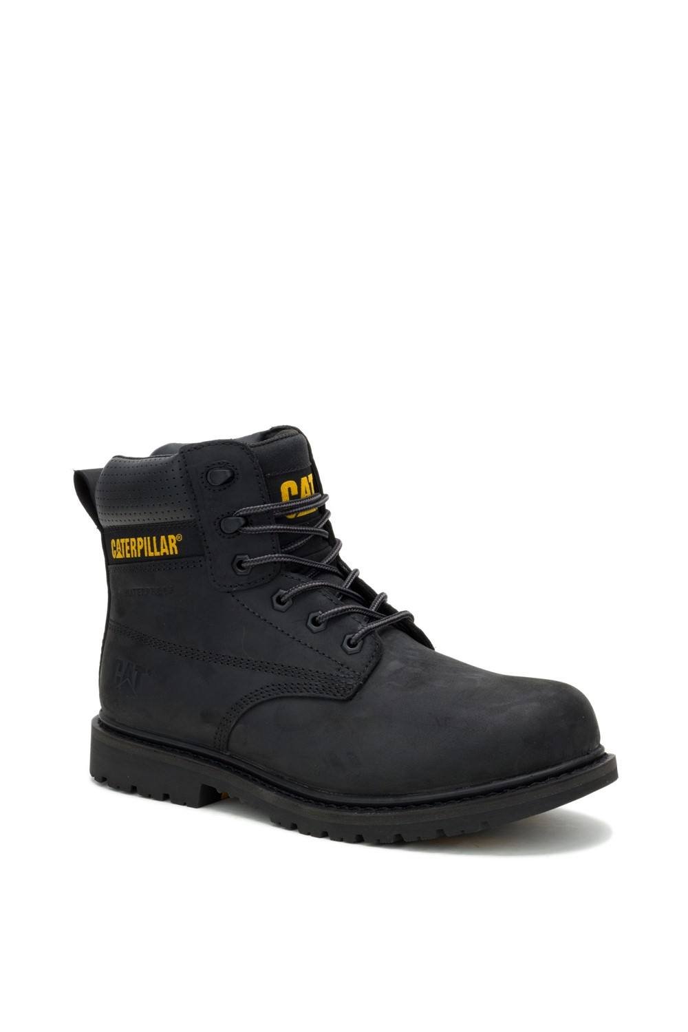 Caterpillar Caterpillar Men's Silva Lace up Occupational Work Boot in Black - 4