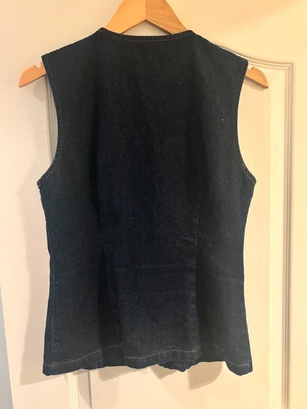 ASOS Design ASOS Design 100% cotton dark blue denim top