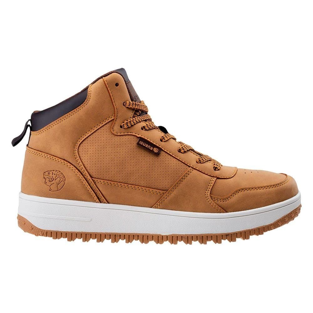 Iguana Iguana Men's Karson Mid Cut Walking Boots in Camel