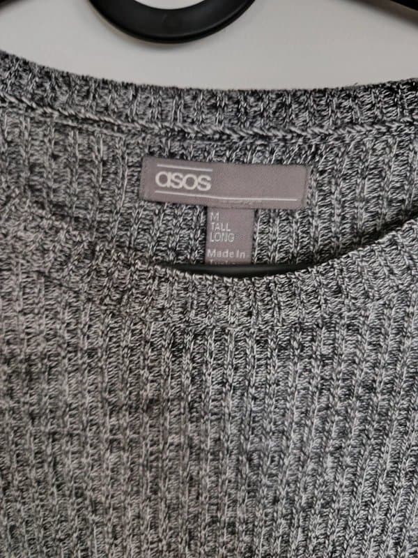 ASOS ASOS Men's Jumper / Sweater, Size M (Tall Long), Rib Knit