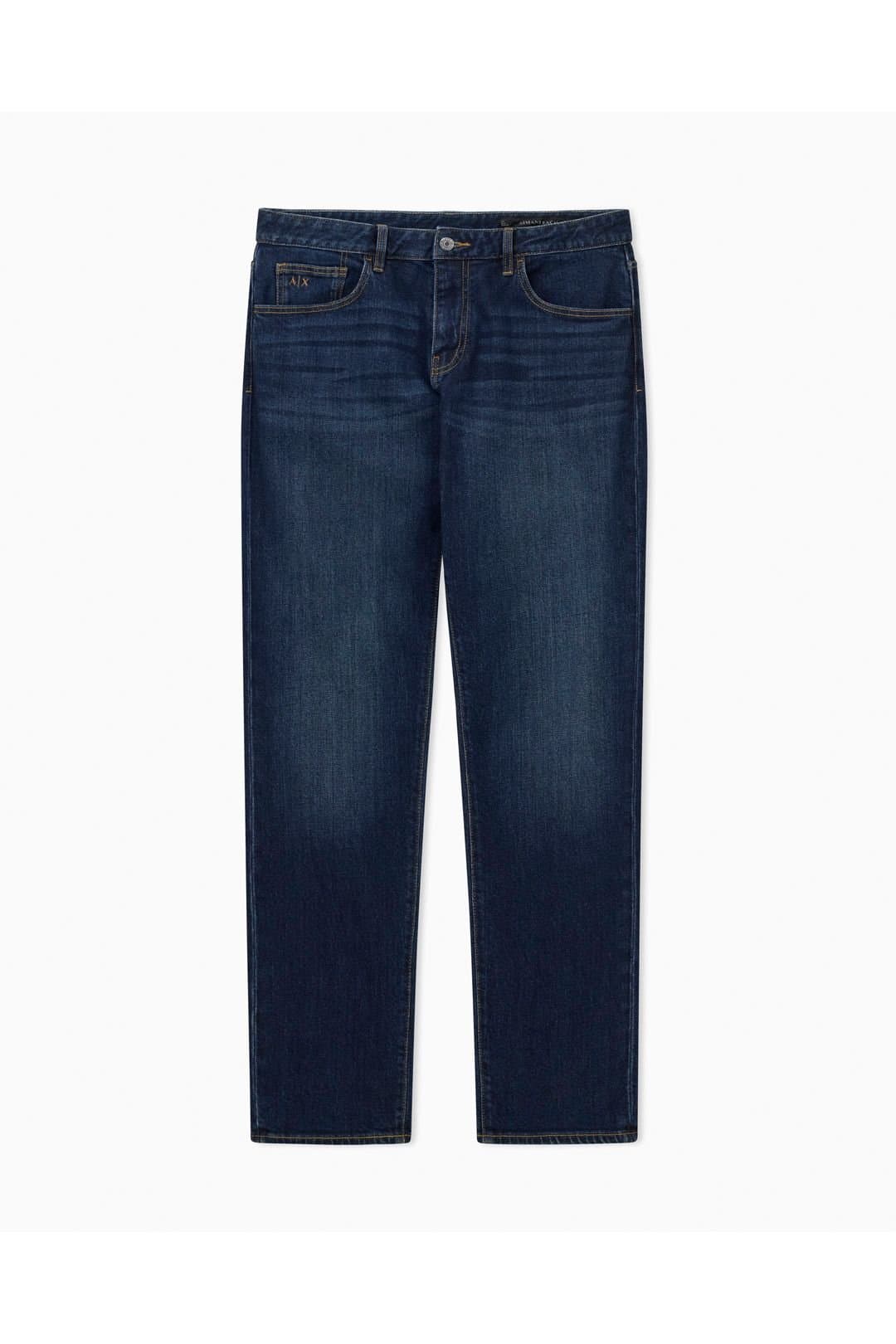 Armani Exchange Armani Exchange Men's 5-Pocket Denim Pants Blue Denim