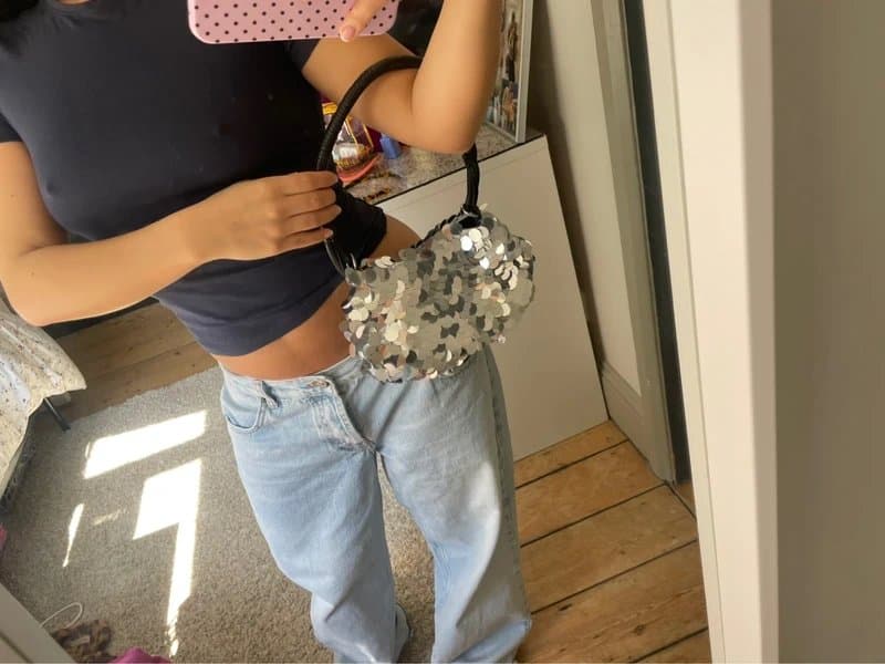 ASOS Sequin shoulder bag