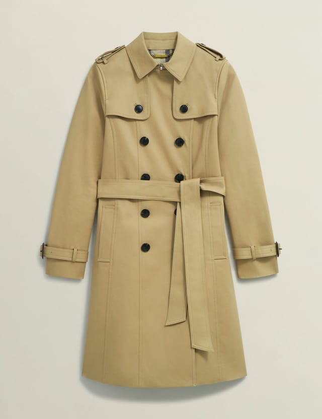 Hobbs London Hobbs London Women's Skylar Trench Coat in Beige - 2