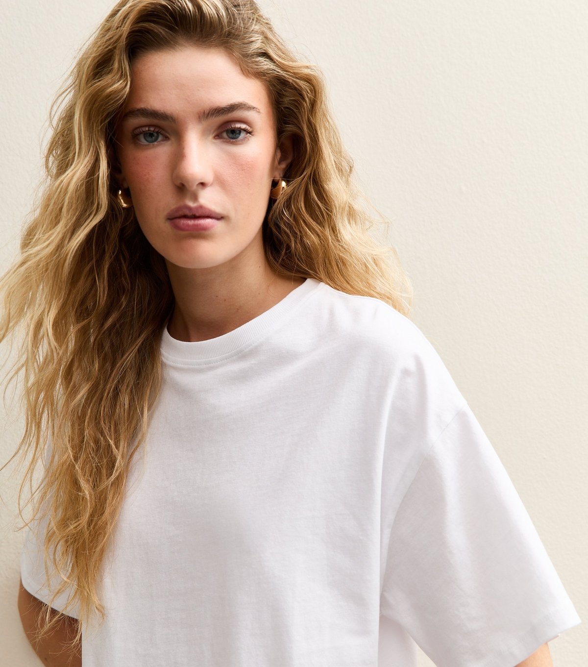 New Look Women's White Side Split T-Shirt New Look - 2