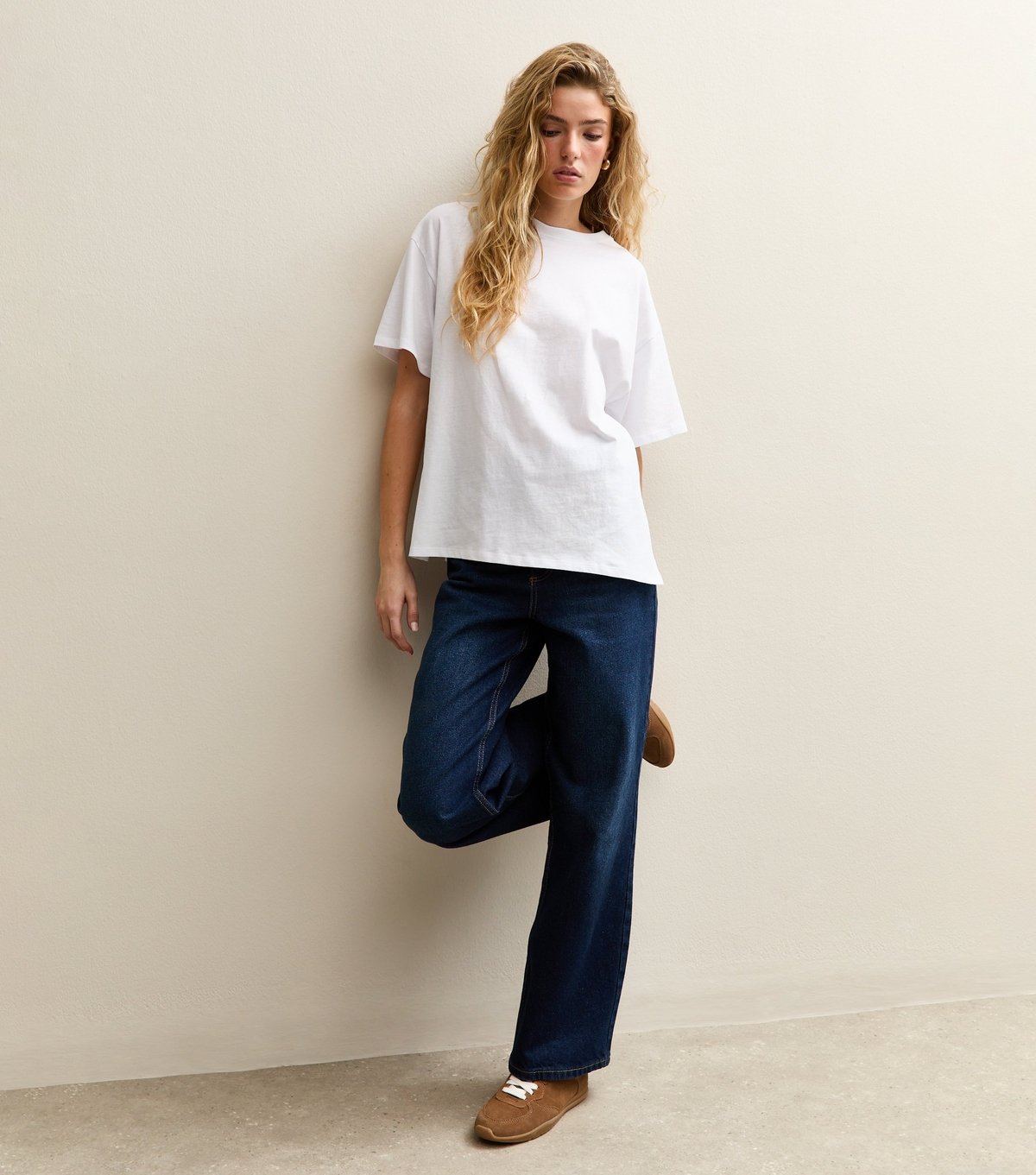 New Look Women's White Side Split T-Shirt New Look - 3