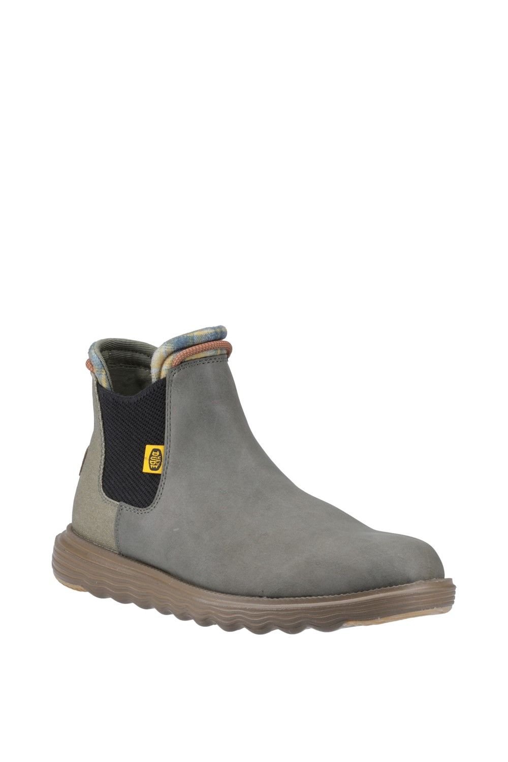 HEYDUDE HEYDUDE Men's Branson Classic Boots in Olive - 2