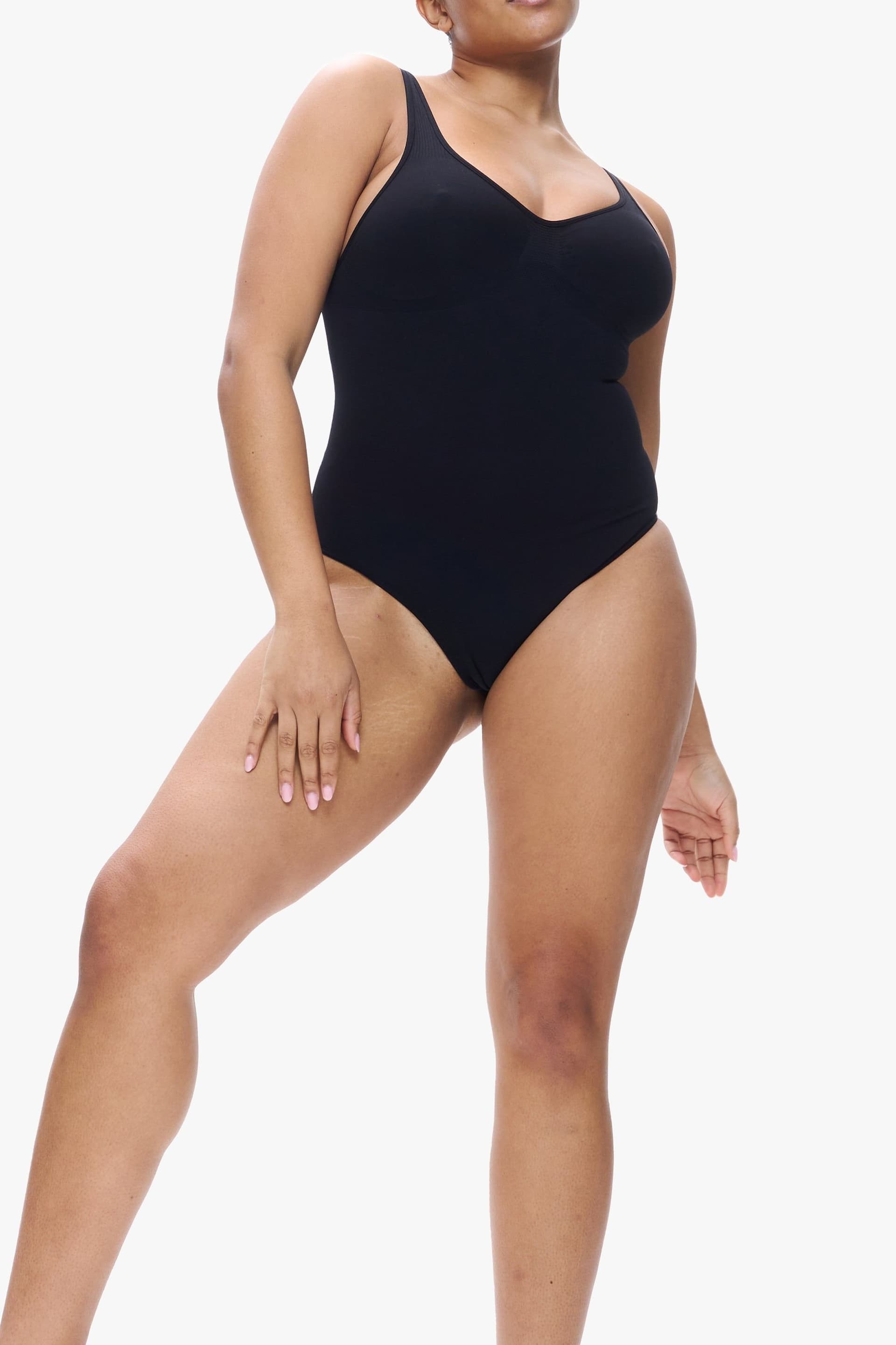 Heist Heist Women's The Contour Seamless Shaping Thong Body in Black