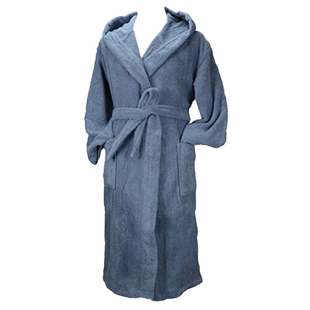 ARTG ARTG Women's Hooded Robe in Duck Egg Blue