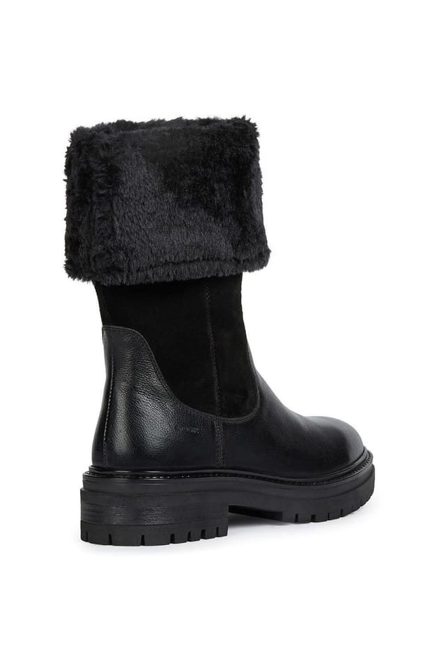 Geox Geox Women's D IRIDEA M BOOTS in Black - 2