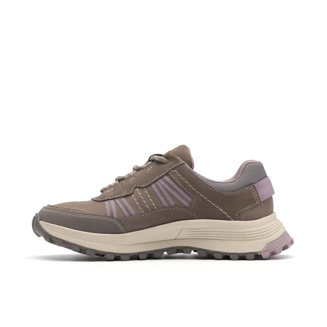 Clarks Clarks Women's ATL Trek Shoe GORE-TEX Light Grey Combination Walking - 2