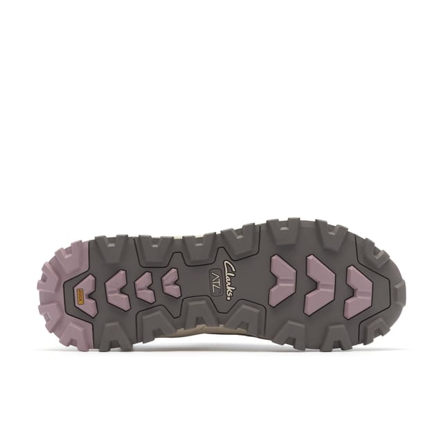 Clarks Clarks Women's ATL Trek Shoe GORE-TEX Light Grey Combination Walking - 3
