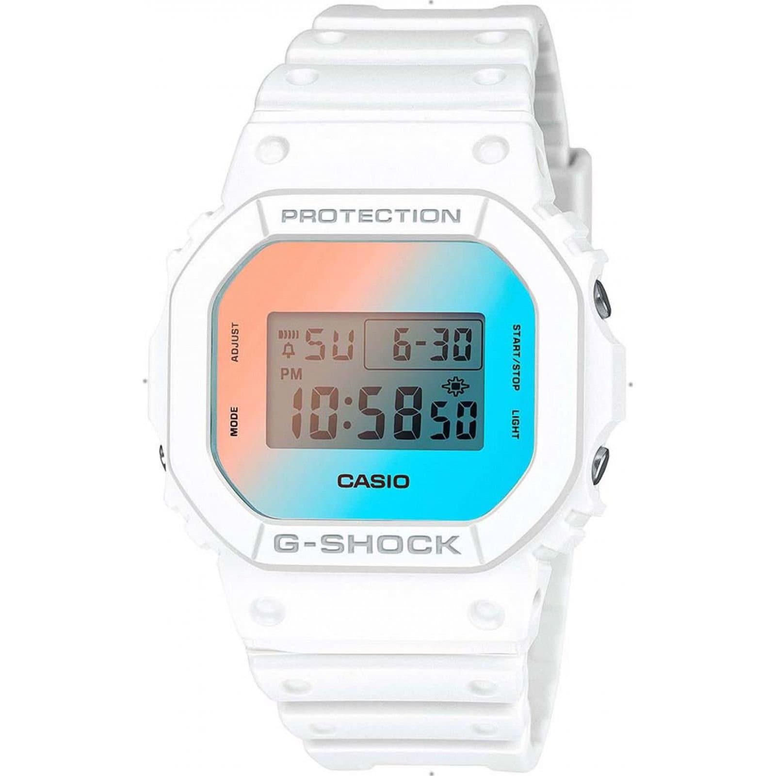 Casio Casio Men's DW-5600TL-7ER G-Shock 43mm Quartz Watch in White