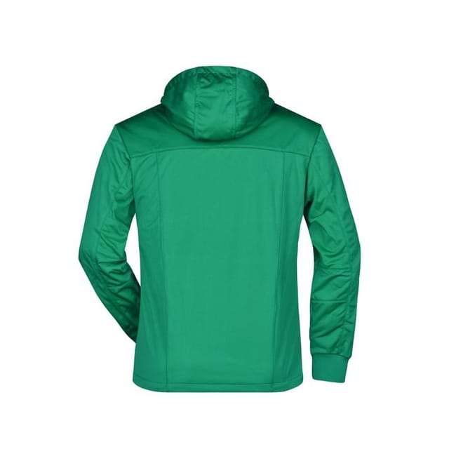 James and Nicholson James and Nicholson Men's Maritime Softshell Jacket in Green - 2
