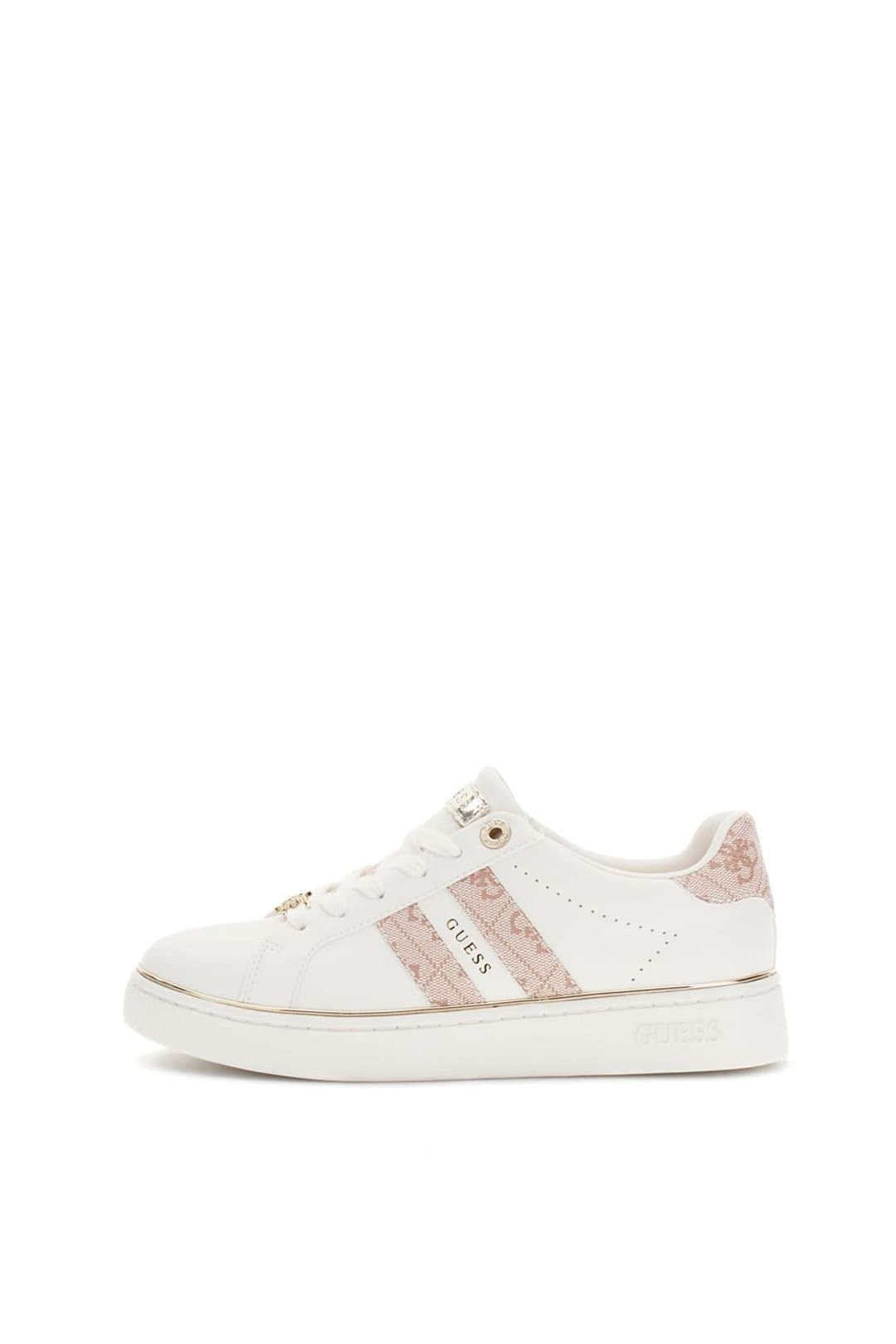 Guess Guess Women's Barlie Sneaker White Pink
