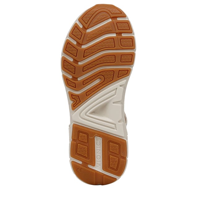Vionic Vionic Women's Walk Max Wanderer Walking Shoe Sandals in Cream - 3