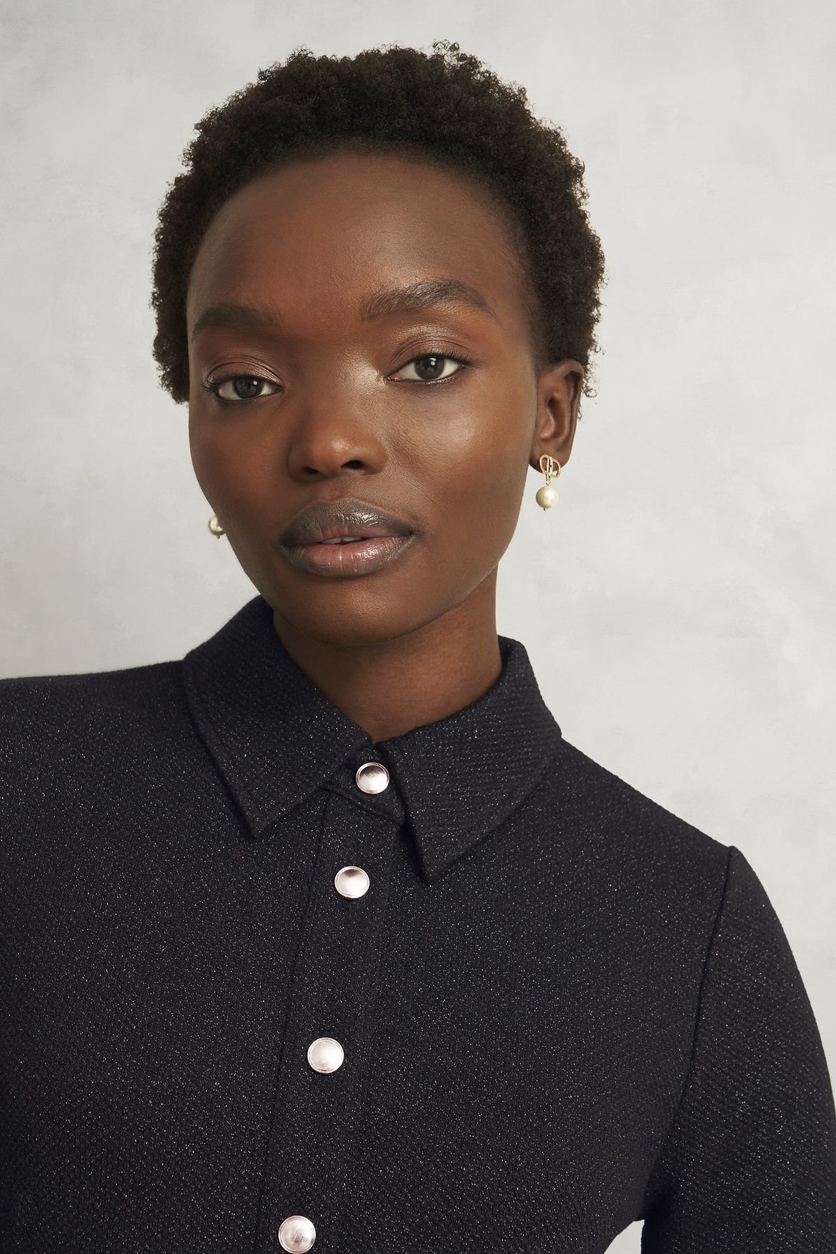 Hobbs London Hobbs London Women's Lexie Polo Midi Dress in Black - 3