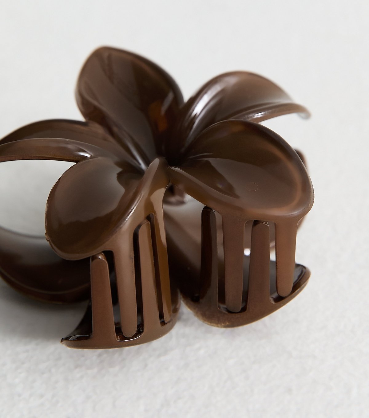 New Look Brown Tropical Flower Hair Claw Clip New Look - 3