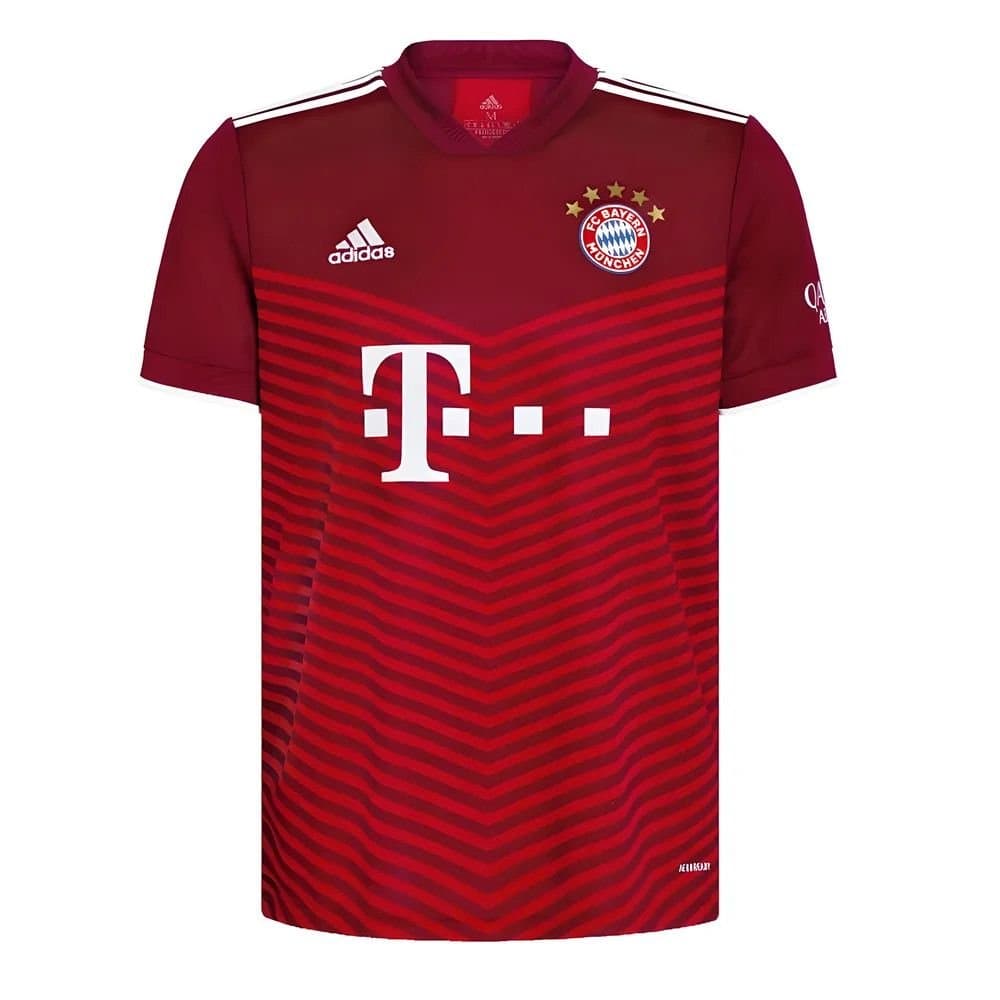 FC Bayern Munich FC Bayern Munich Men's Personalised 2021 2022 Home Shirt in Red