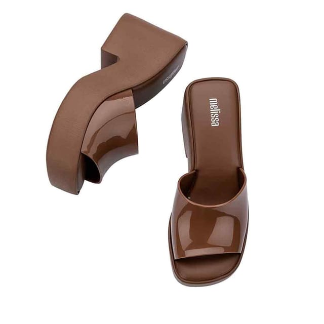 Melissa Shoes Melissa Shoes Women's Posh Platform in Brown - 3