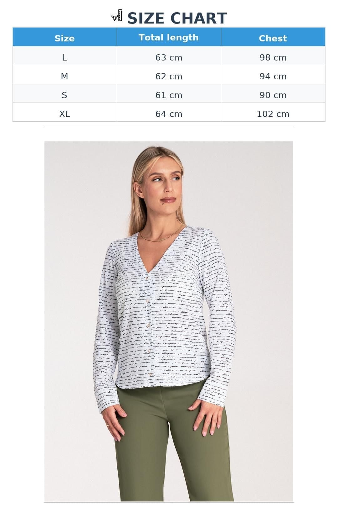 Love Lace Love Lace Women's Long Sleeve Fitted Shirt Heart Neck Press Stud - 4