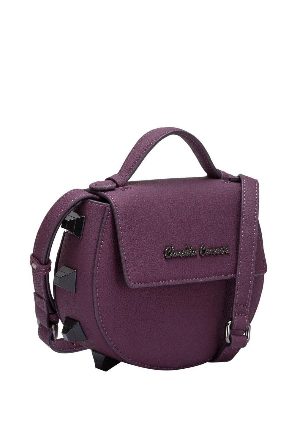 Claudia Canova Claudia Canova Women's Chunky Stud Round Cross Body in Purple - 2