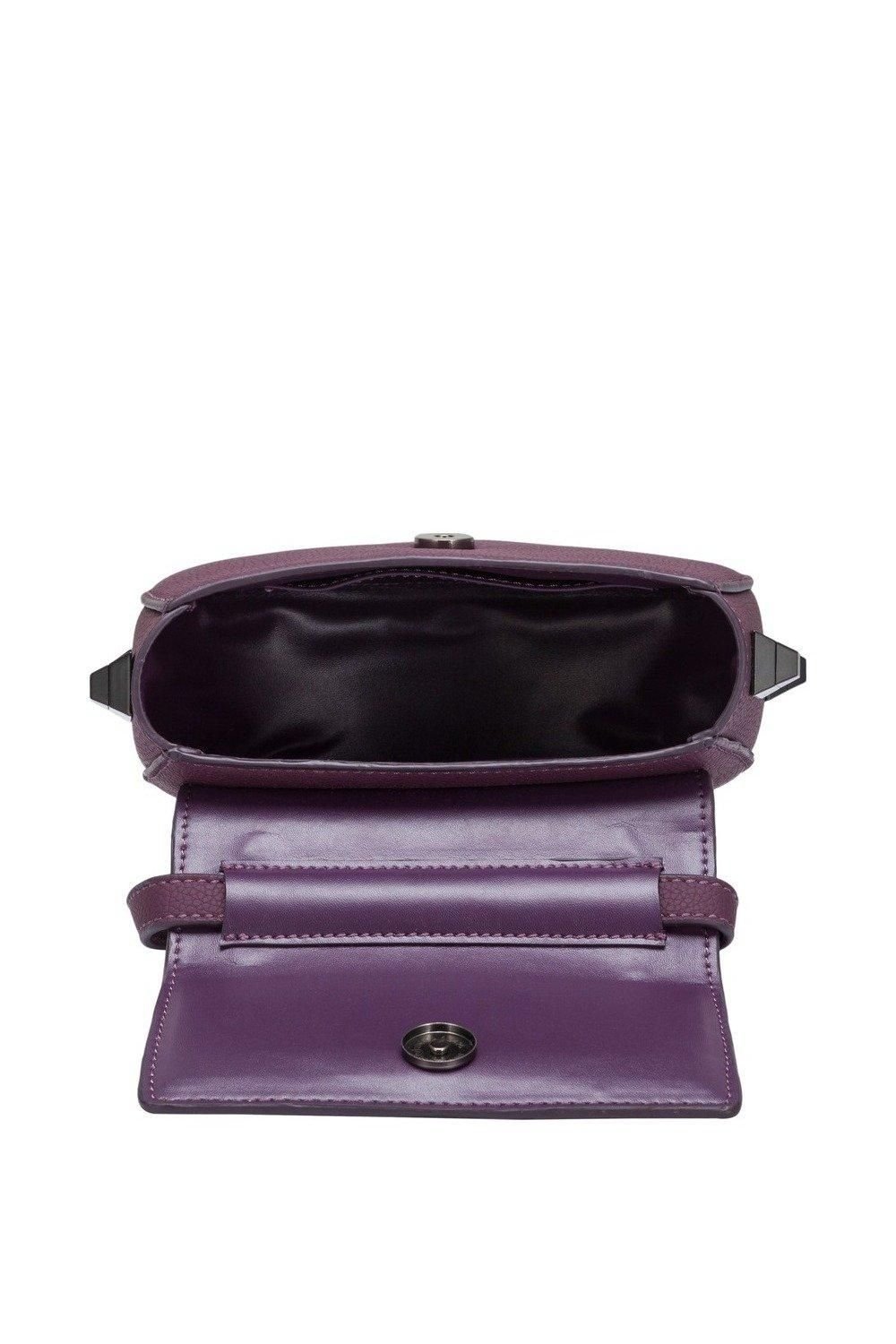 Claudia Canova Claudia Canova Women's Chunky Stud Round Cross Body in Purple - 4