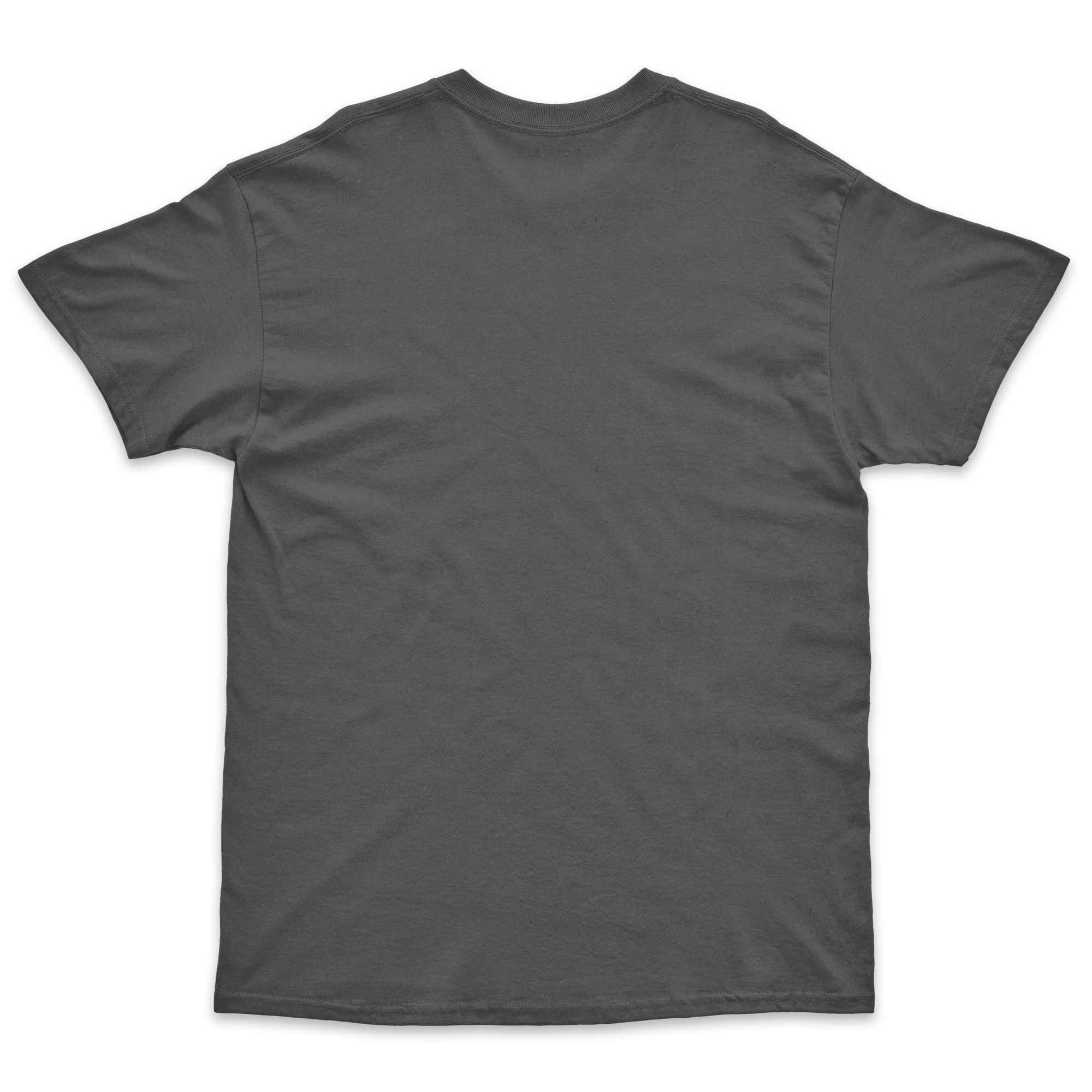Bad Zebedee Bad Zebedee Men's Retro Lines Kayak T-Shirt in Dark Grey - 4