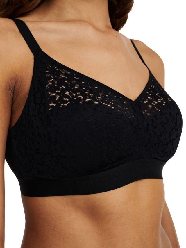 Chantelle Chantelle Women's Easy Feel Norah Wirefree Support Bra in Black - 3
