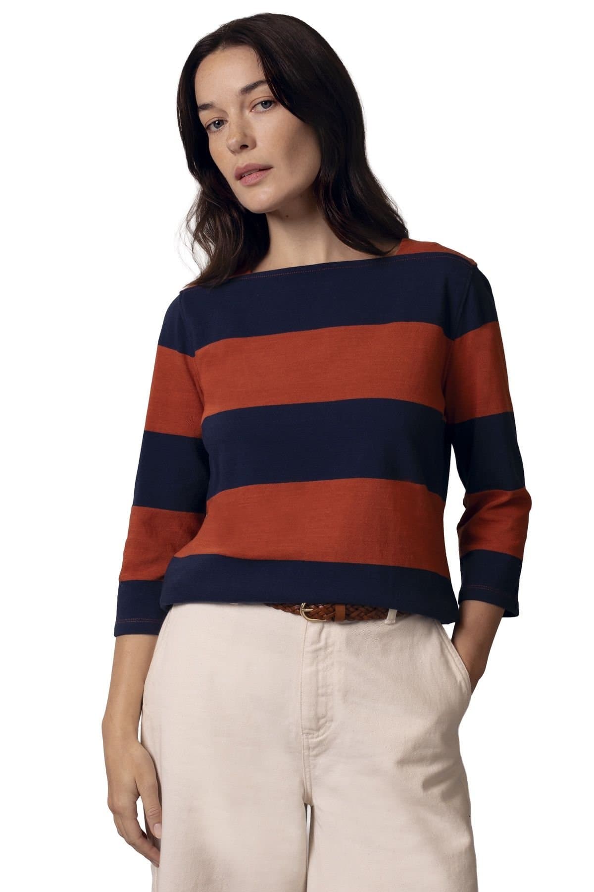 Celtic & Co Celtic & Co Women's Shoulder Insert Square Neck Top