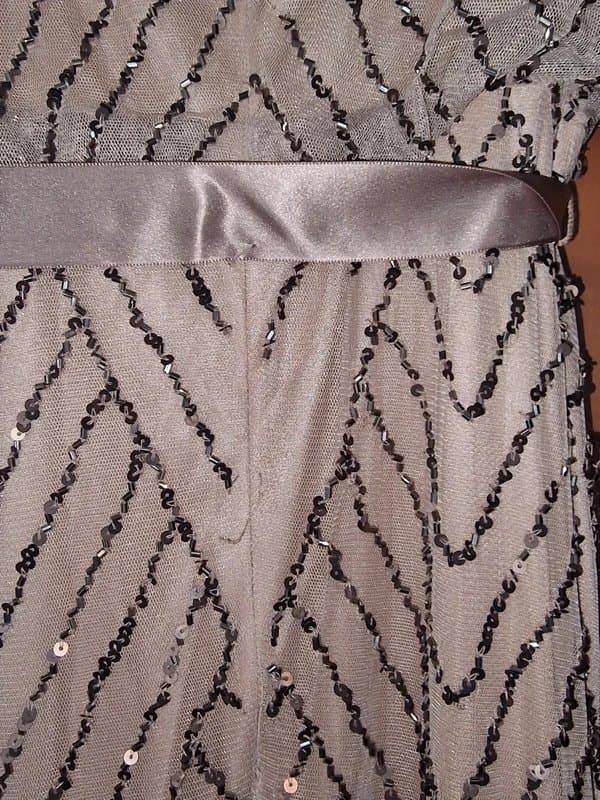 Debut Gold sequined dress