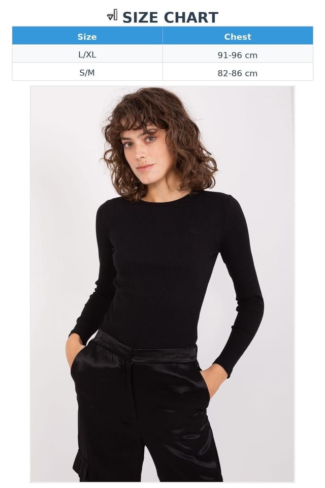 Love Lace Love Lace Women's Everyday Striped Cotton Fitted Blouse in Black - 3