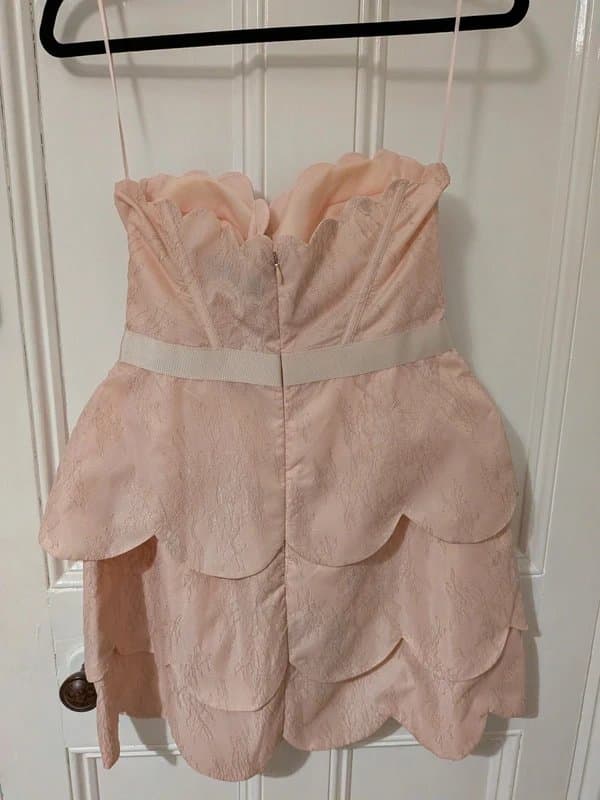 ASOS Asos luxe strapless dress