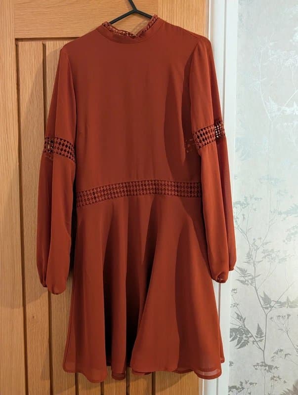 New Look New look, rust coloured dress