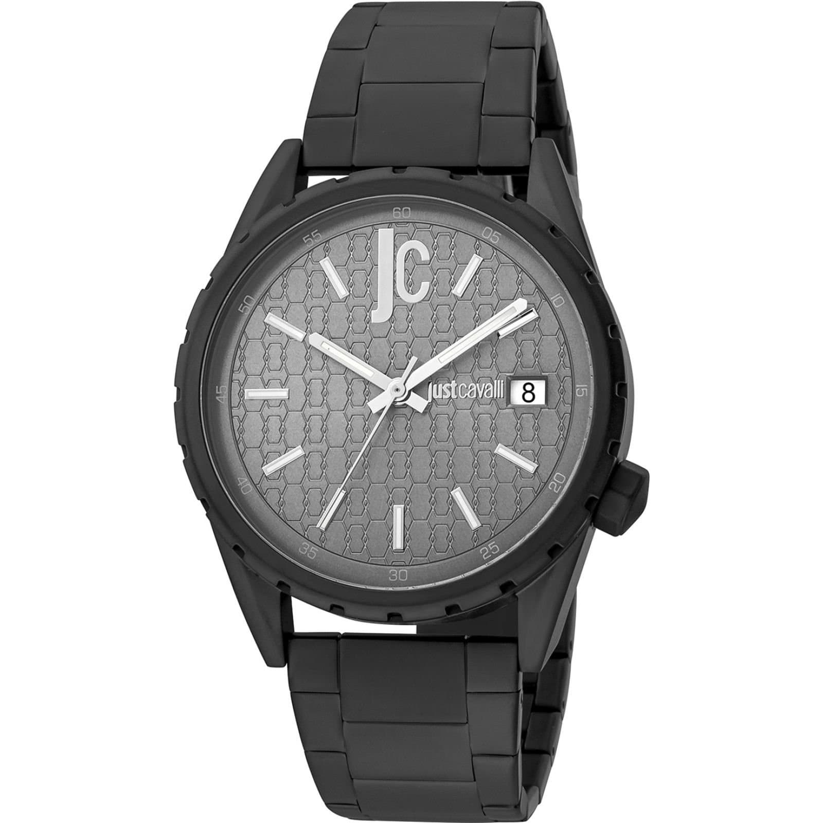 Just Cavalli Just Cavalli Men's JC1G217M0075 42mm Quartz Watch in Black