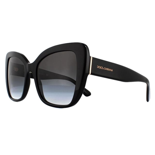 Dolce & Gabbana Dolce & Gabbana Women's Cat Eye Black Grey Gradient Sunglasses - 2