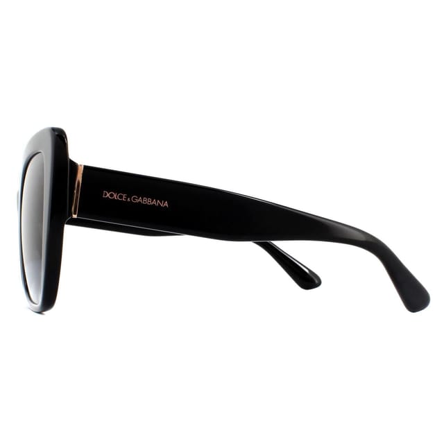 Dolce & Gabbana Dolce & Gabbana Women's Cat Eye Black Grey Gradient Sunglasses - 3