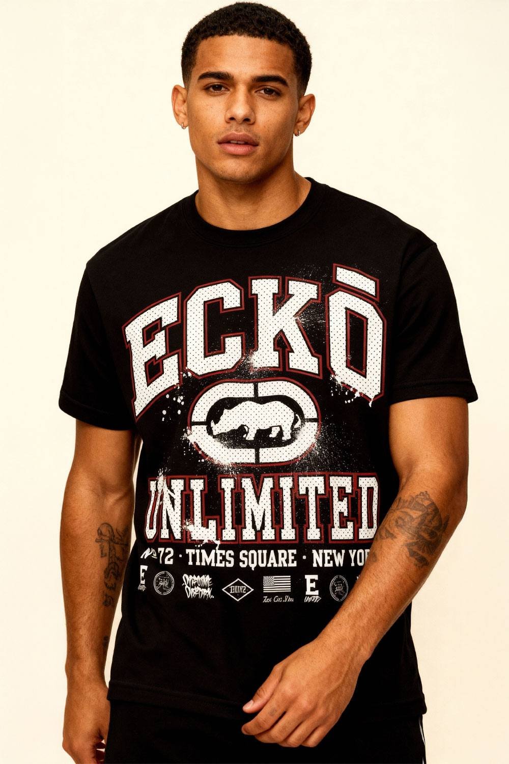 Ecko Untld. Ecko Untld. Men's College T-Shirt in Black - 2