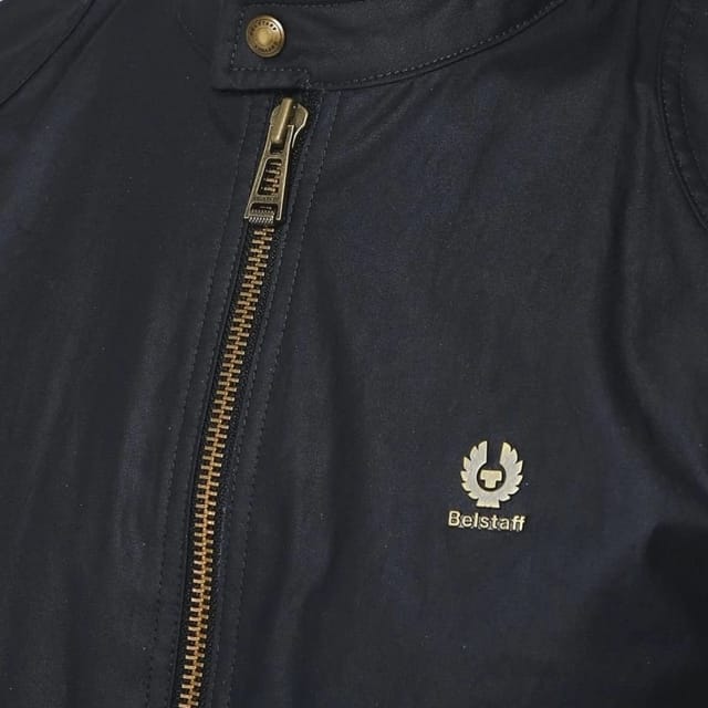 Belstaff Belstaff Men's Kelland Waxed Cotton Black Jacket - 3