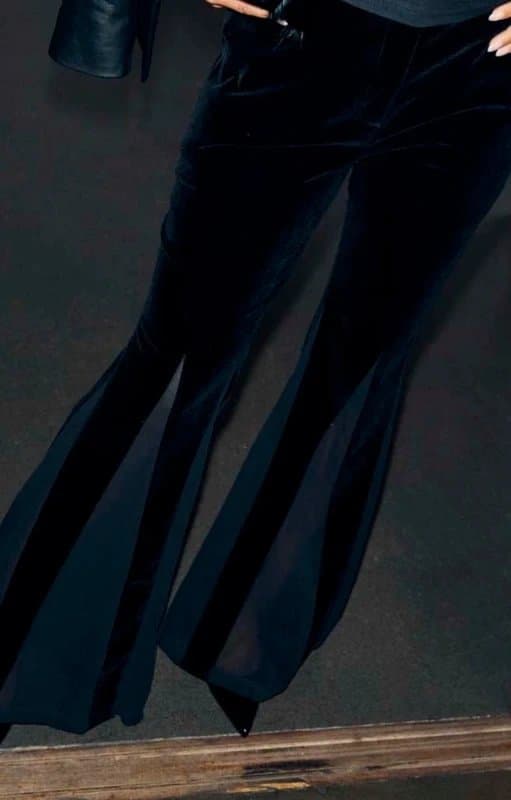 Never Fully Dressed Velvet Flares - Never Fully Dressed