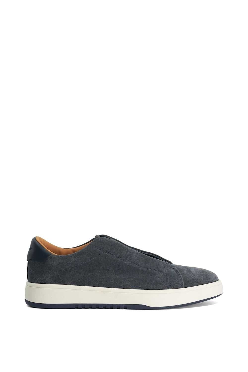 Dune London Dune London Men's 'Troys' Suede Trainers in Blue