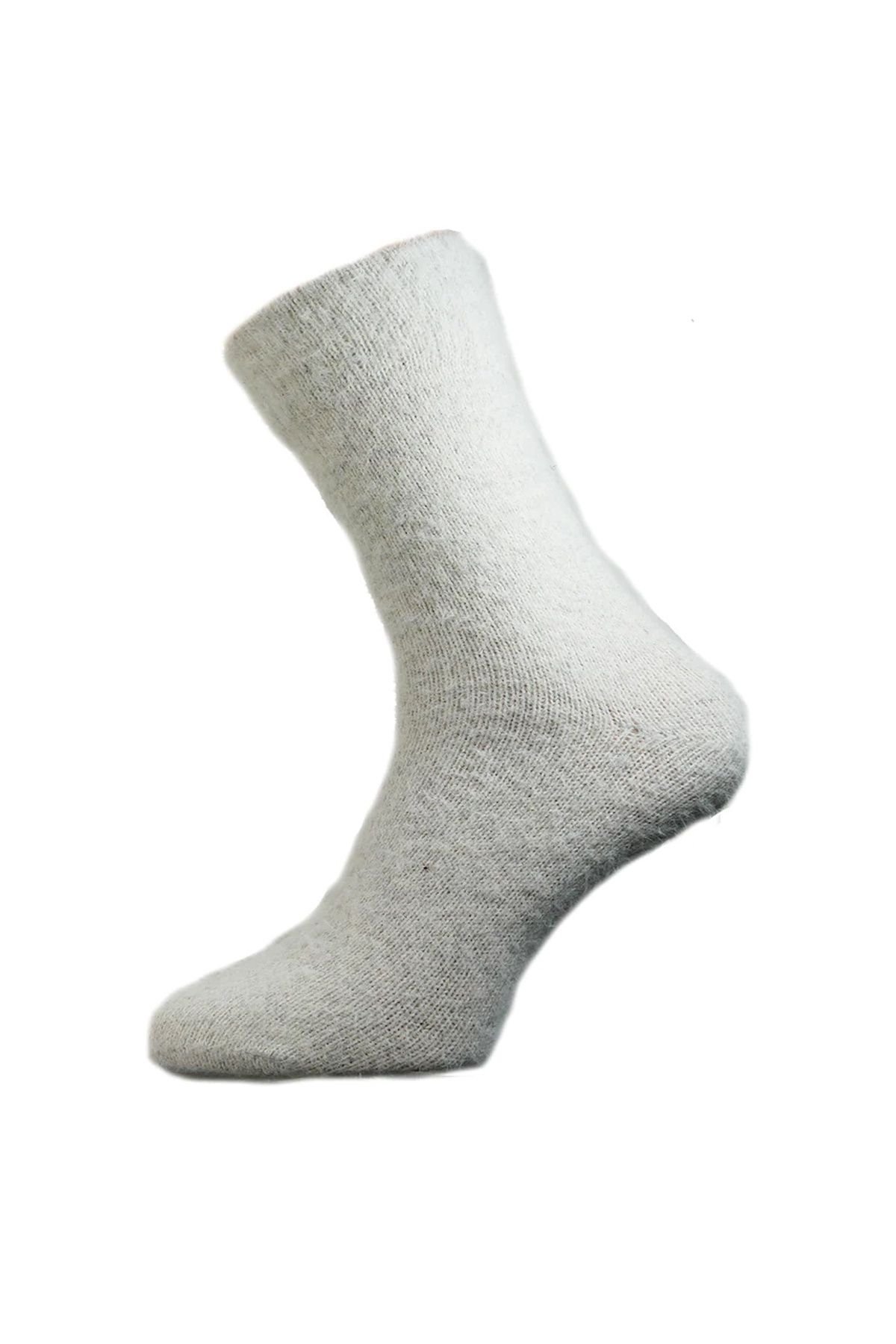 Joya Socks Joya Socks Men's Soft Wool Blend Socks Cream - 1