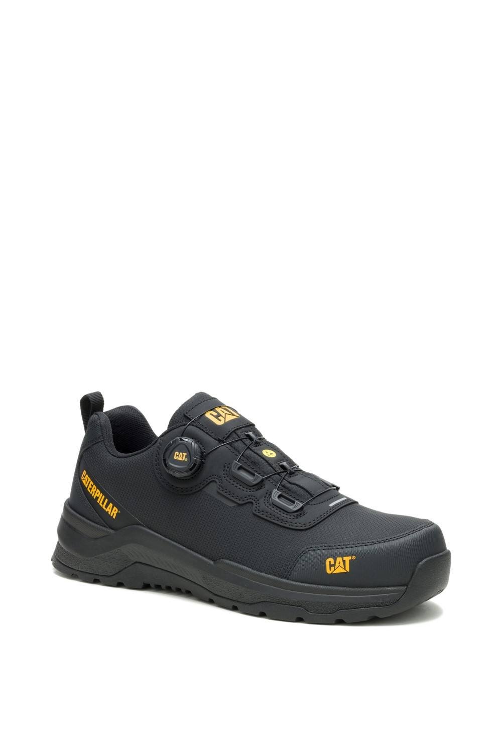 Caterpillar Caterpillar Men's Inductor Tech Low Safety Trainer in Black - 4