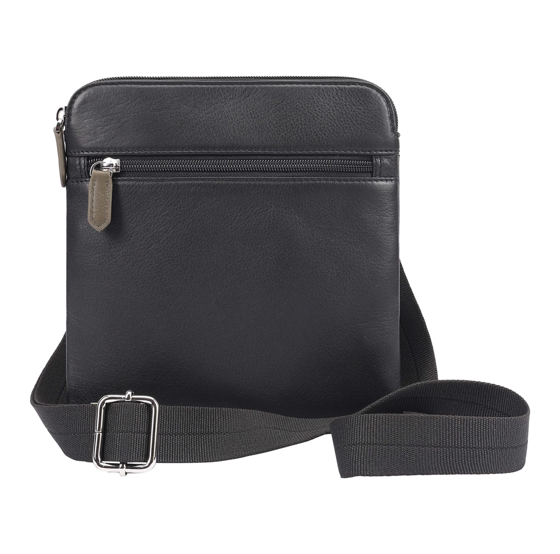 Paul Costelloe Paul Costelloe Men's Kyler Leather Manbag in Black