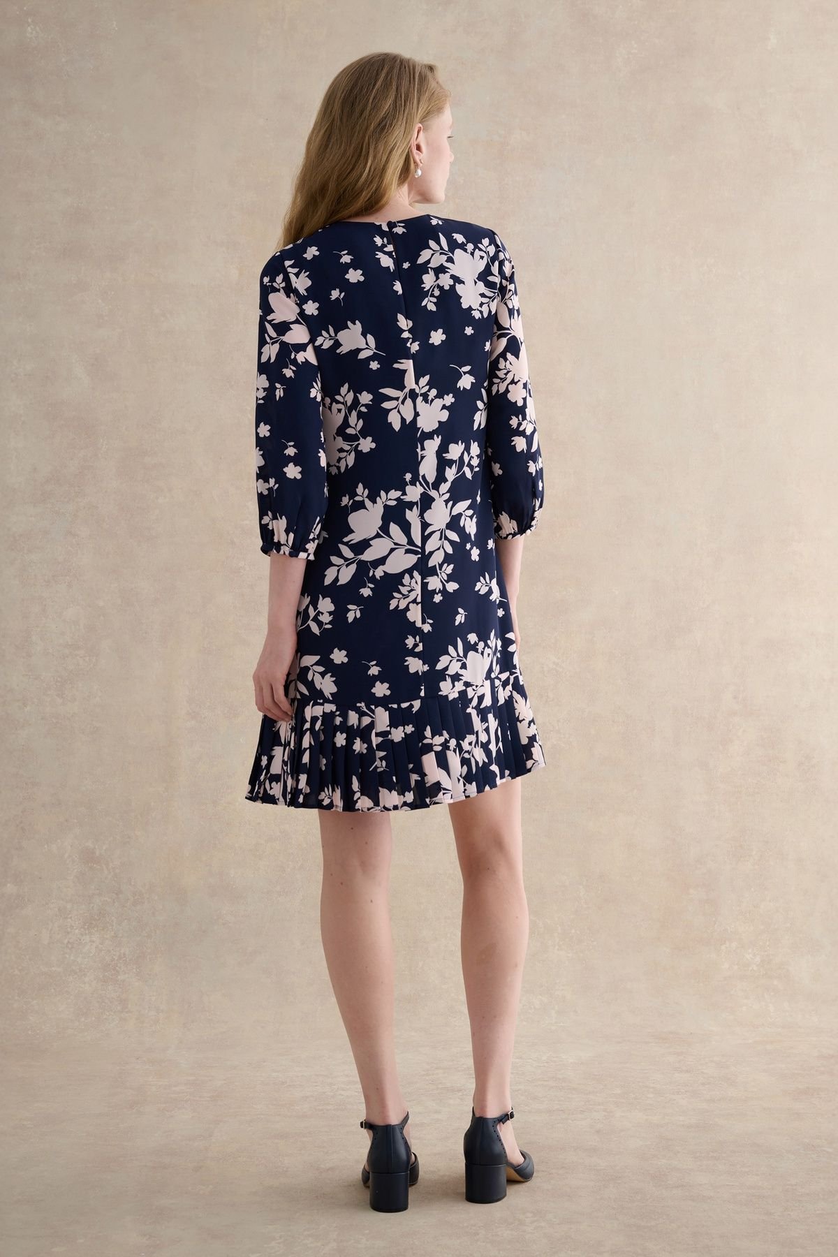 Hobbs London Hobbs London Women's Liana Mini Dress in Navy - 4