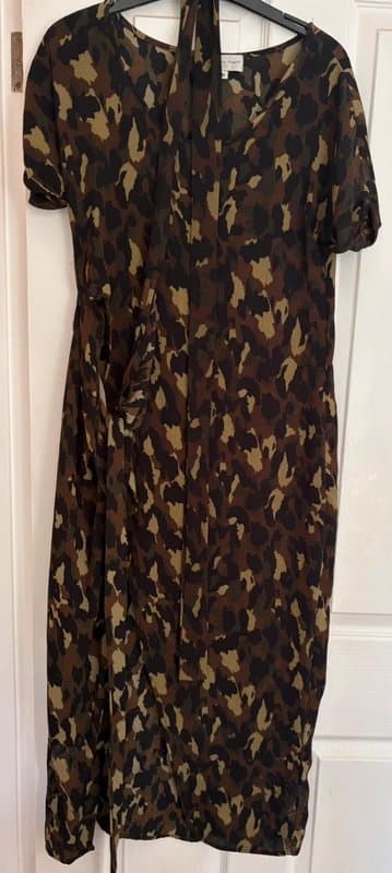 Never Fully Dressed Never Fully dressed camo wrap dress size Medium