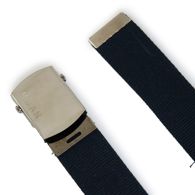 V.GAN V.GAN Men's Clip 3.5Cm Belt in Blue - 2